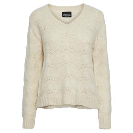 Pieces Bibbi V Neck Sweater  L