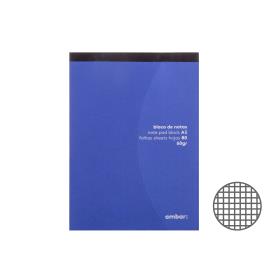 AMBAR IDEAS BLOCO NOTAS QUADRICULADO 80F A5