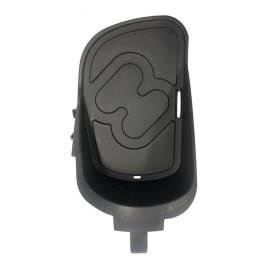 Apoio para Pés HAMAX para porta-criança Chill ou Buddy Preto