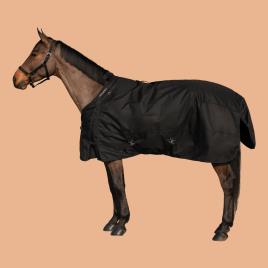 COBREJÃO DE EQUITAÇÃO IMPERMEÁVEL ALLWEATHER 1000D 200 PRETO - CAVALO E PÓNEI