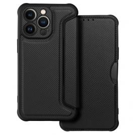 Capa Iphone 13 Pro Flip Book RAZOR Preto