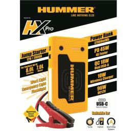 Arrancador Hummer HUMMHXPRO 10000 Ah 12 V