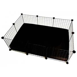 C&c Modular Cage 3x2 Guinea Pig Cage Prateado