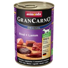 Animonda Gran Carno Original Beef Lamb Adult 400g Wet Dog Food Transparente