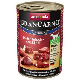 Animonda Gran Carno Original Beef Chicken And Turkey 400g Wet Dog Food Transparente