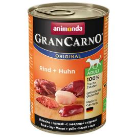 Animonda Gran Carno Original Beef Chicken Adult 400g Wet Dog Food Transparente