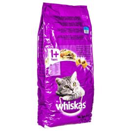 Whiskas Tuna Vegetables 14 Kg Cat Food Castanho