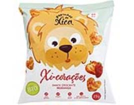 Snack Papinhas Da Xica Morango 25g