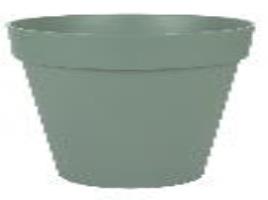 Vasos Plástico Toscana Verde Louro 39cm