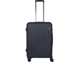 Mala De Viagem Média Rígido Airport Cinzento Escuro 8 Rodas 65cm