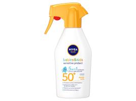 Protect Protetor Solar Para Crianças Sensitive Spray Fp50+ Babies & Kids Sensitive Nivea Sun 270 Ml