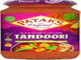Molho Indiano Pataks Tandoori 450g