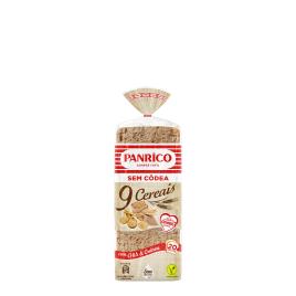 Pão Panrico De Forma Sem Côdea 9 Cereais 480g