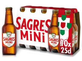 Cerveja Sagres Branca 10x0.25l