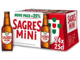 Cerveja Sagres Branca 24x0.25l