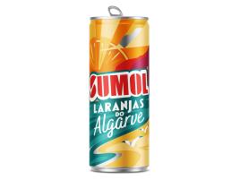 Refrigerante Sumol Com Gás Laranjas Algarve Lata 0.33l