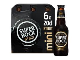 Cerveja Super Bock Stout Preta 6x0.20l