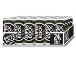 Cerveja Super Bock Preta Stout Lata 24x0.33l
