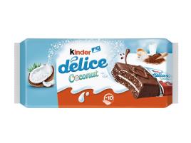 Bolos Kinder Delice Côco 370g