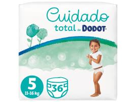 Fraldas Dodot Cuidado Total T5 11-16kg 36 Un