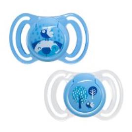 Chupetas Silicone Anatomica 6m+ Neo Baby Azul Pack 2 Unidades