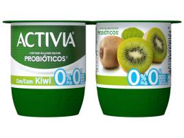 Bifidus Pedaços Activia Kiwi 0% 4x120g