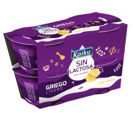 Iogurte Kaiku Sem Lactose Grego Limão 4x90g