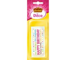 Placa Vahiné Decoração Feliz Aniversário 11g