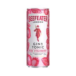 Gin Tónico Beefeater Pink Lata 0.25l