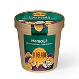 Gelado Vegan O Gelado Maracujá 460ml