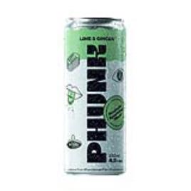 Hard Seltzer Phunk Lima E Gengibre 0.25 L