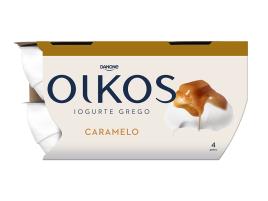 Iogurte Oikos Danone Grego Caramelo 4x110g