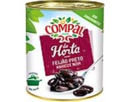 Feijão Compal Da Horta Preto 845g