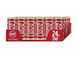 Cerveja Super Bock Lata 24x0.33l