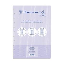 Recarga Caderno Ecosmart Ambar Quadriculada A4 50 Folhas