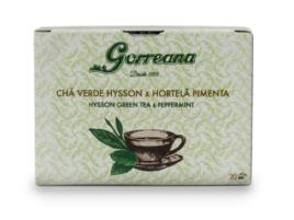 Chá Gorreana Verde & Hortelã 20 Saquetas