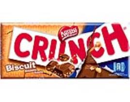 Tablete Nestlé Chocolate Crunch Bolacha 100g