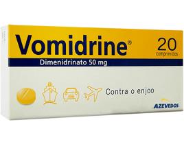 Comprimidos Vomidrine 50mg 20un