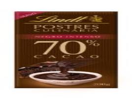 Chocolate Lindt De Culinária 70% Cacau 200g