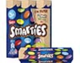 Drageias Smarties Chocolate Leite Tubo 3x38g