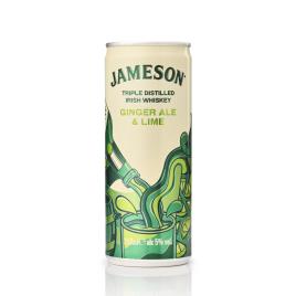 Cocktail Jameson Ginger & Lime Lata 0.25l