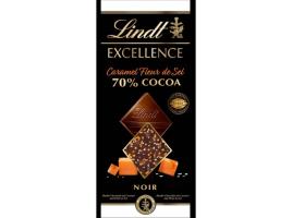 Chocolate Negro Lindt Exc Caramelo Salgado 100 G