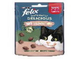 Snack Gato Felix Naturally Delicious Salmão50gr