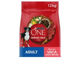 Ração Para Cão Purina One Med/max Vaca 12kg