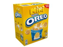 Bolachas Oreo Recheadas Mini Golden 160g