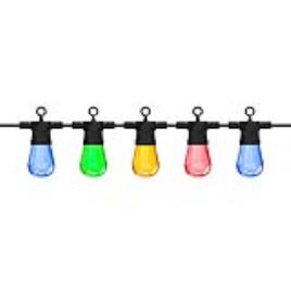 Prikkabel LED 10 m ST45 lichtbronnen 10-lichts met afstandsbediening - Chill