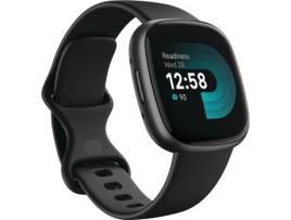 Pré-venda Relógio Desportivo FITBIT Versa 4 (Bluetooth  - 6 dias de autonomia - Preto)