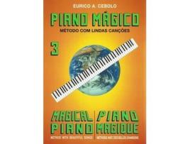 Livro EURICO CEBOLO Piano Mágico 3 (Português)
