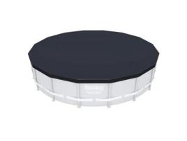 Cobertor para piscina estructura metálica ø 488 cm.