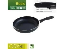 Oryx sartén aluminio antiadherente basic, alta resistencia, apta inducción, libre pfoa, diámetro 26 cm, espesor 3 mm.